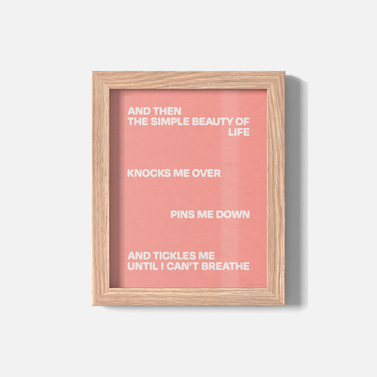 TICKLES PRINT