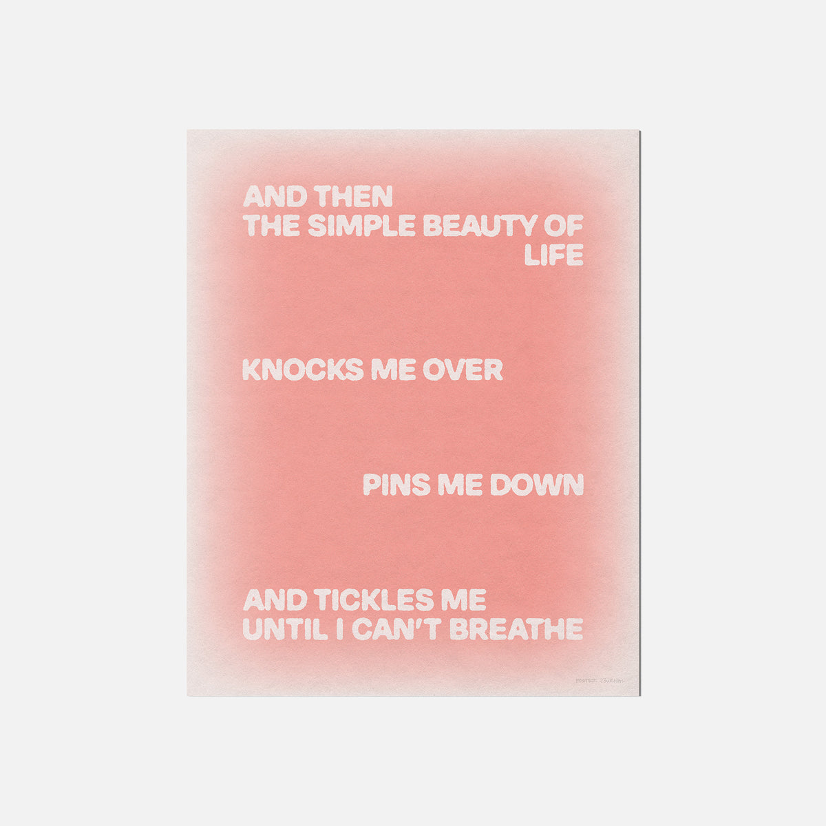TICKLES PRINT