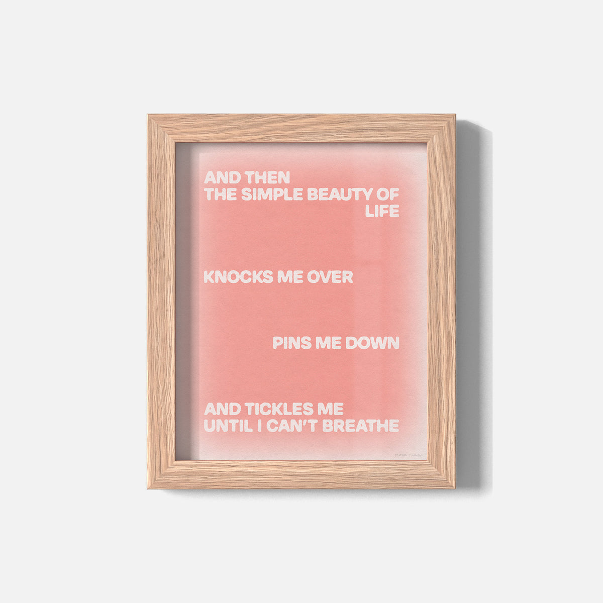TICKLES PRINT