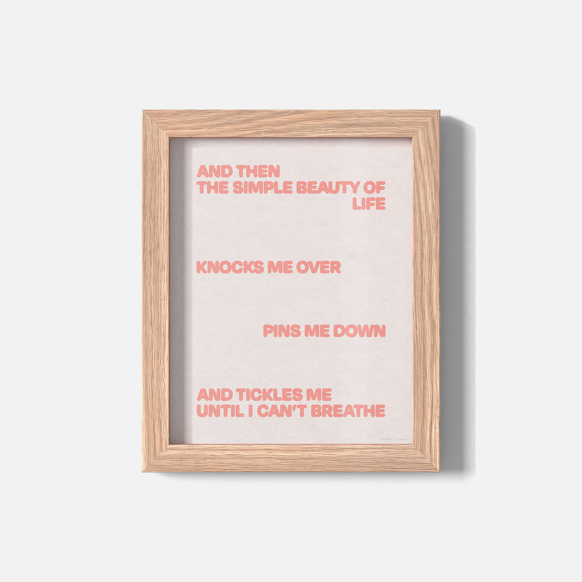 TICKLES PRINT
