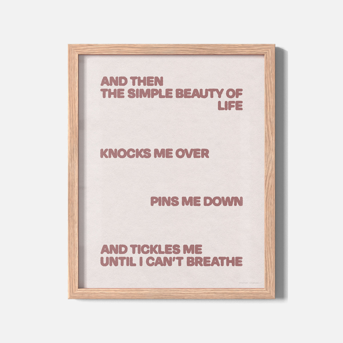 TICKLES PRINT