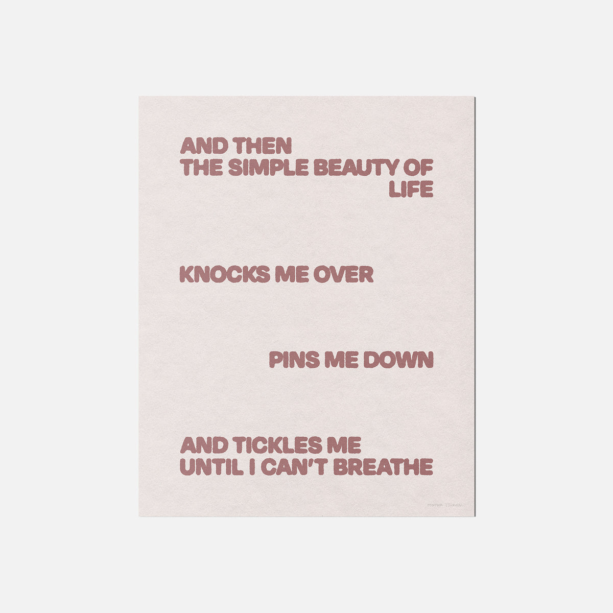 TICKLES PRINT