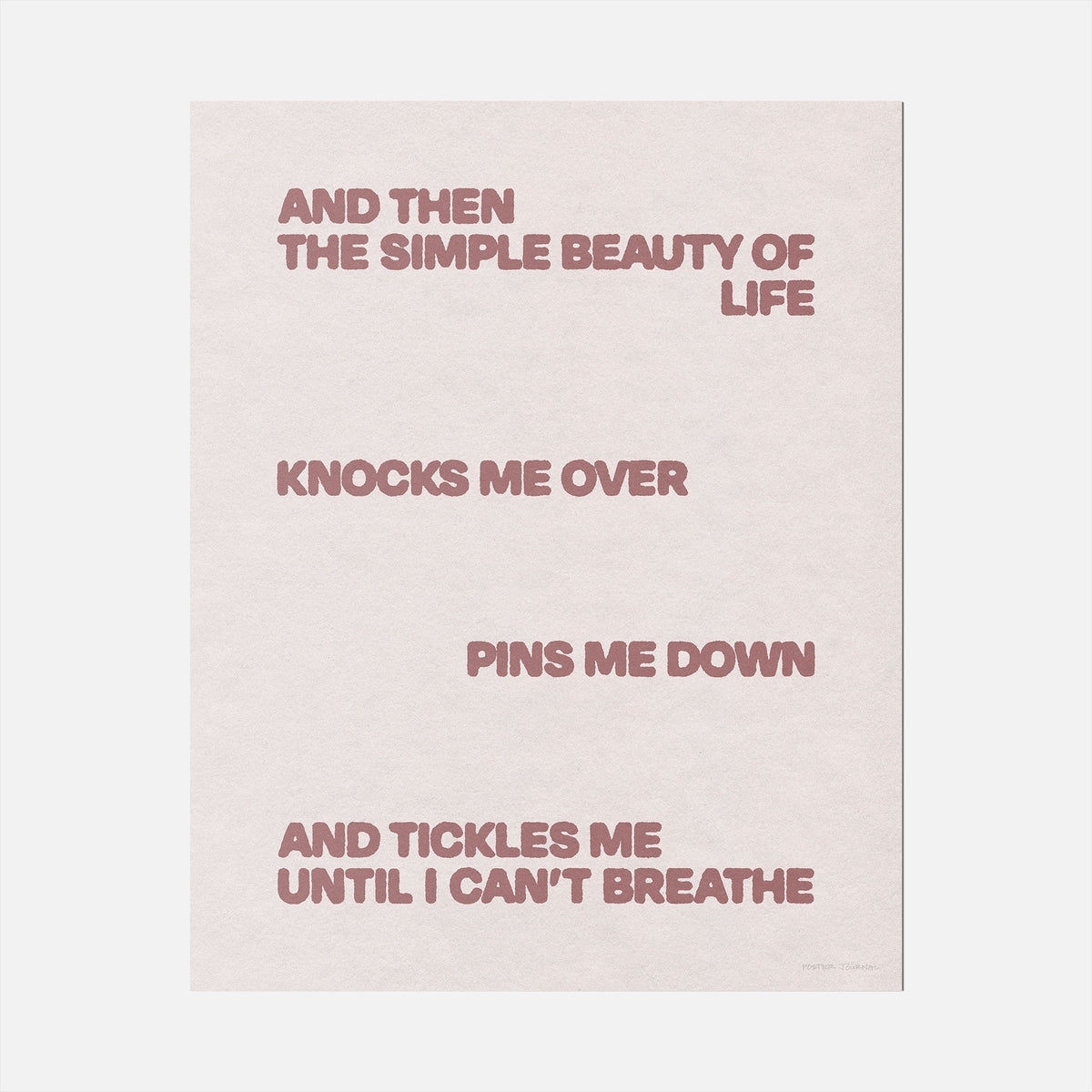 TICKLES PRINT
