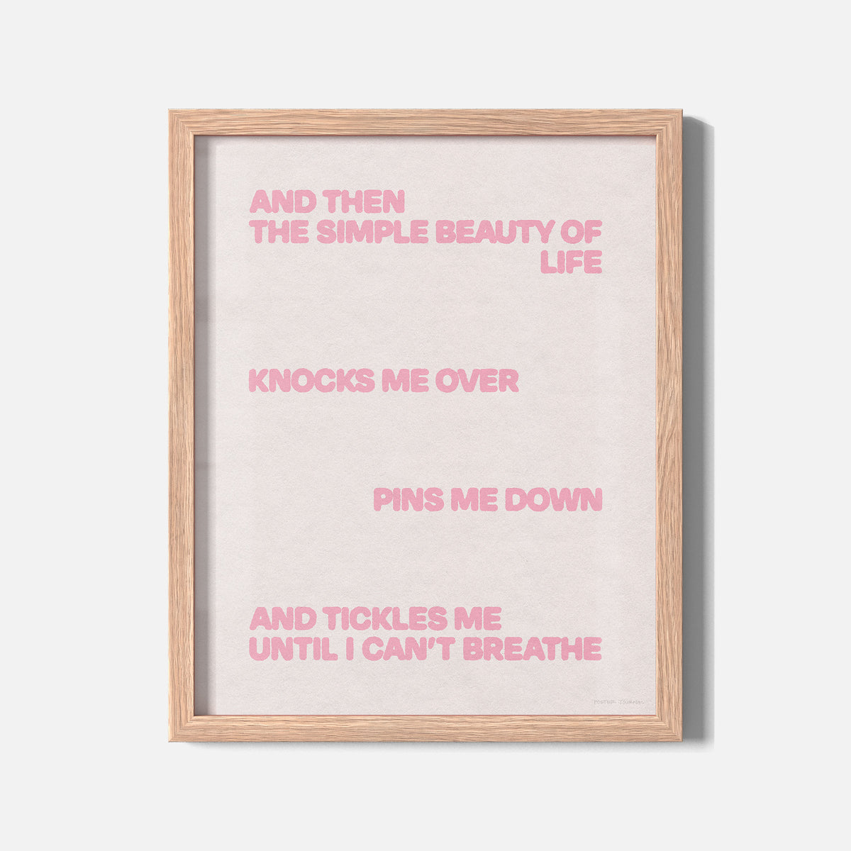 TICKLES PRINT