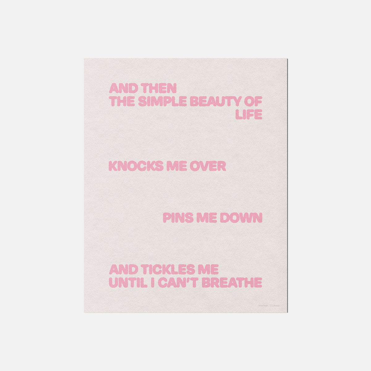 TICKLES PRINT