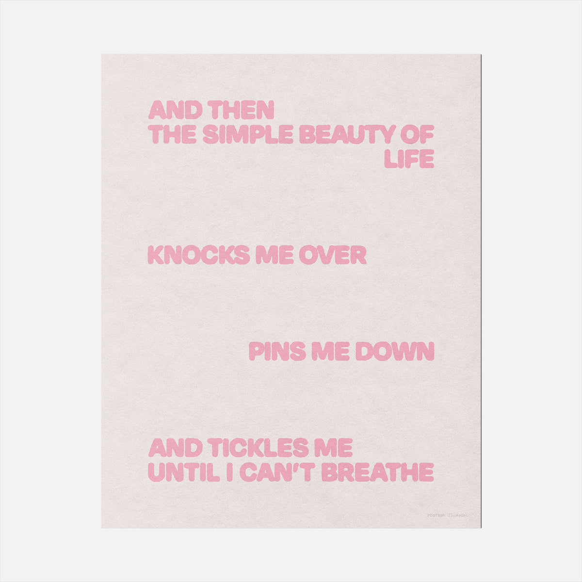 TICKLES PRINT