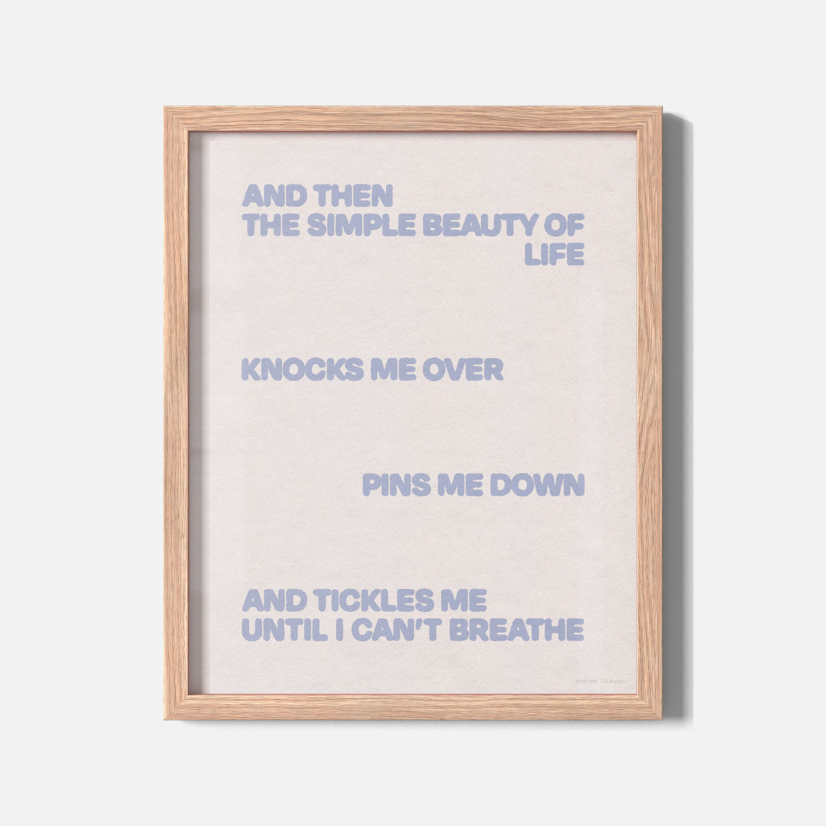 TICKLES PRINT