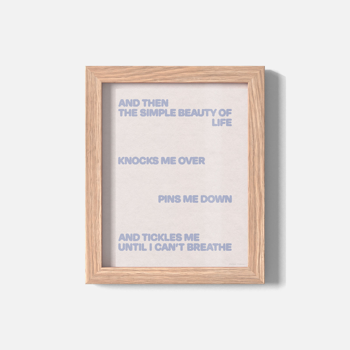 TICKLES PRINT