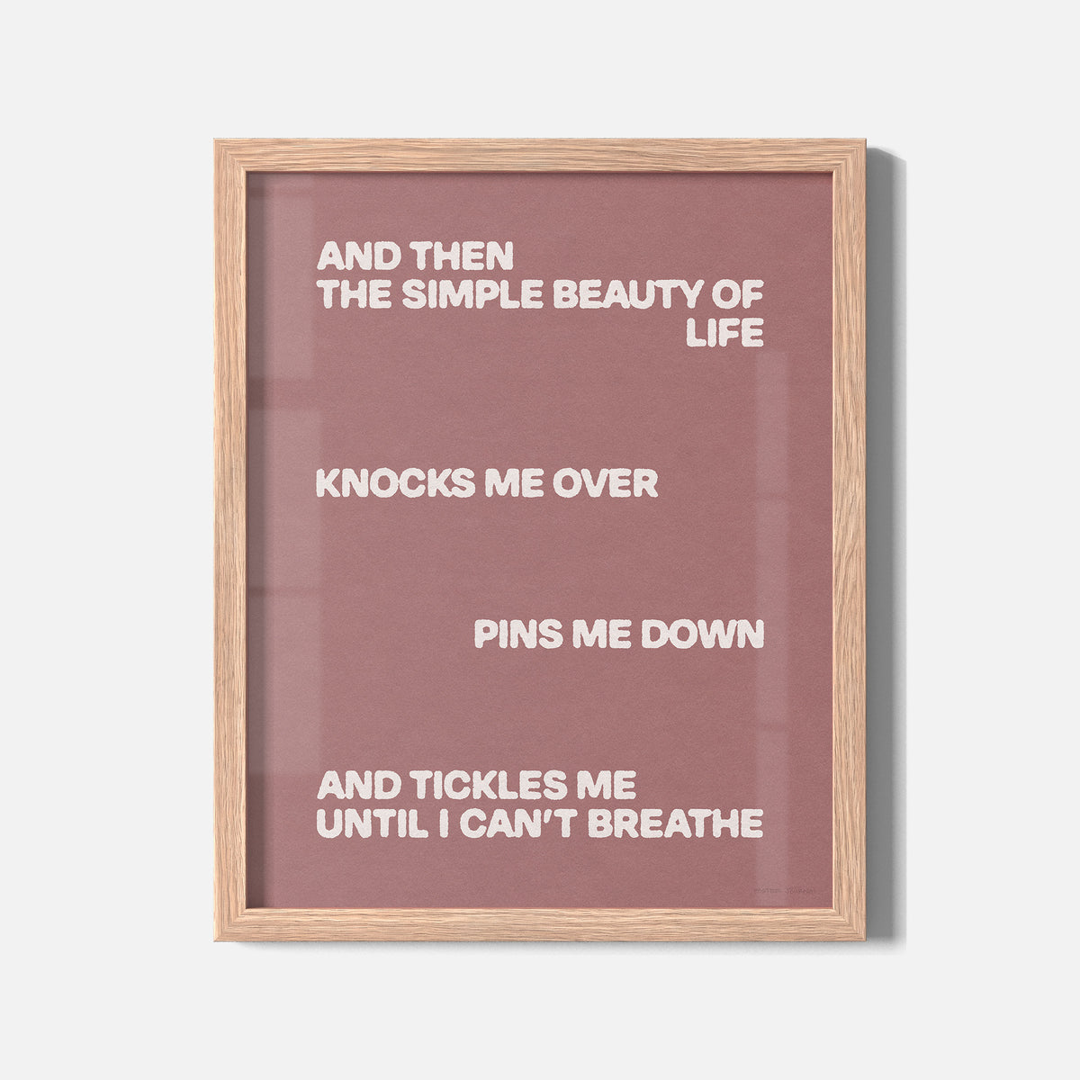TICKLES PRINT
