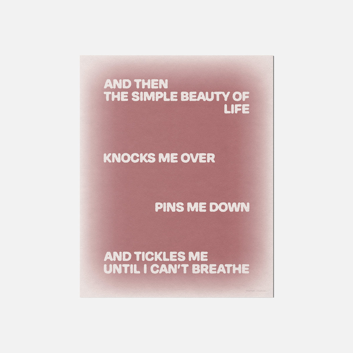 TICKLES PRINT