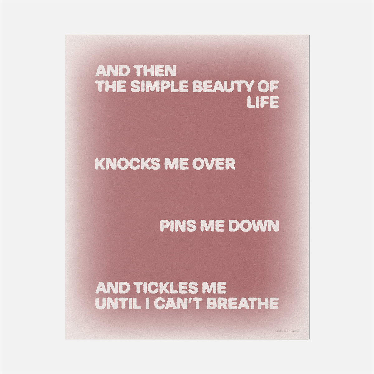 TICKLES PRINT