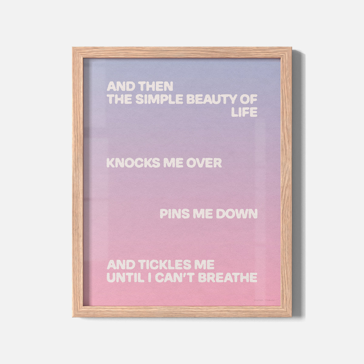 TICKLES PRINT
