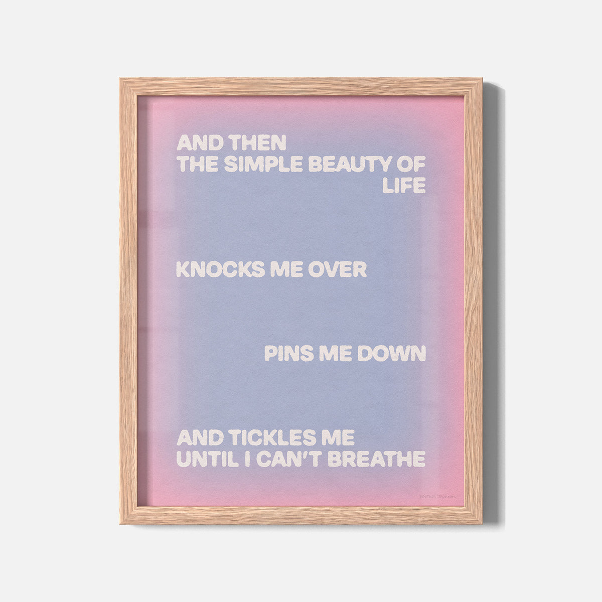 TICKLES PRINT