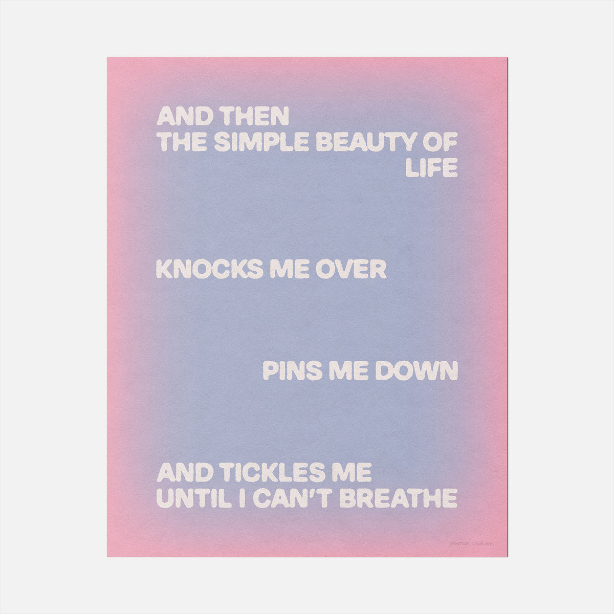TICKLES PRINT