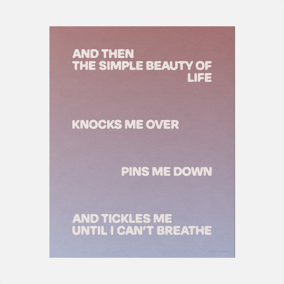 TICKLES PRINT
