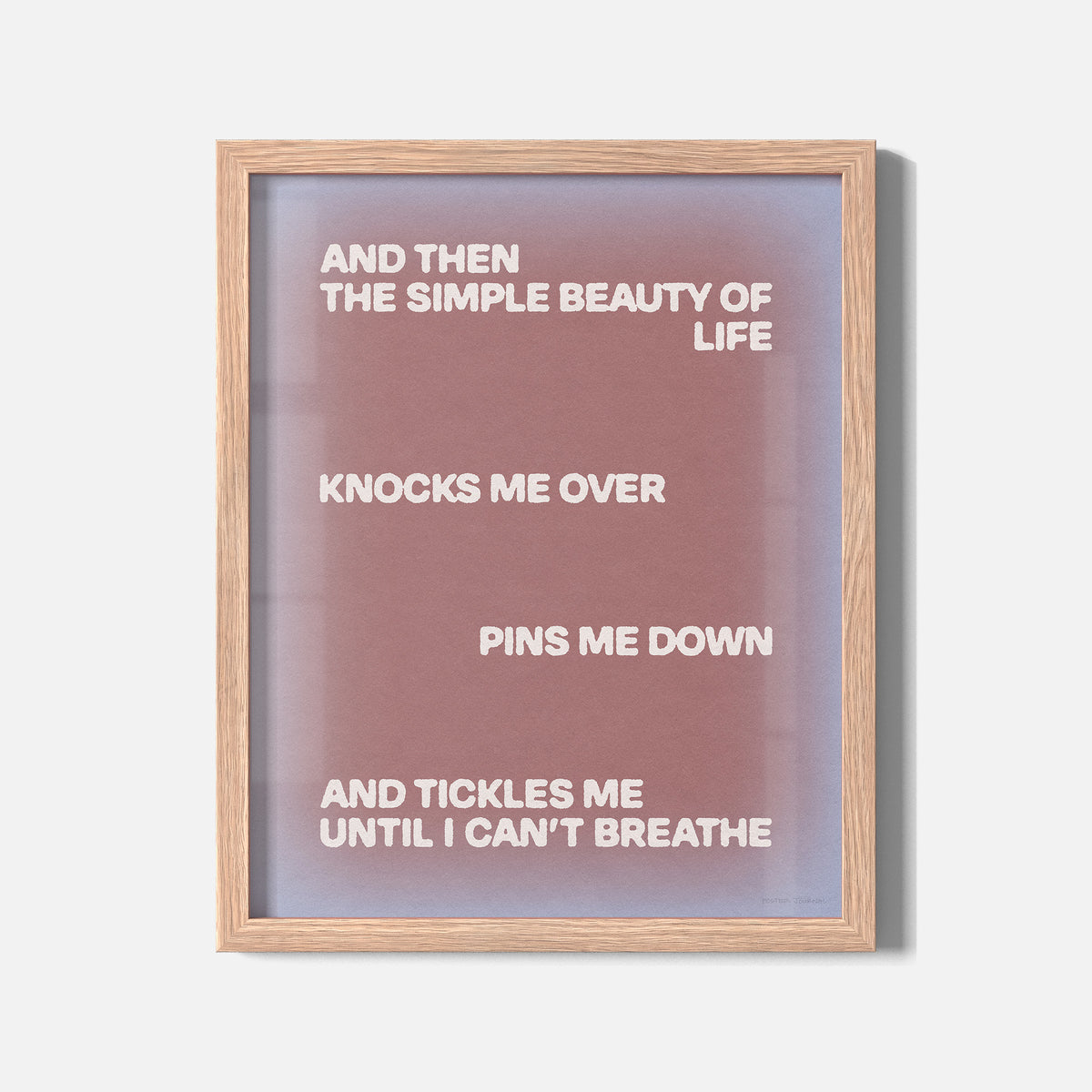 TICKLES PRINT