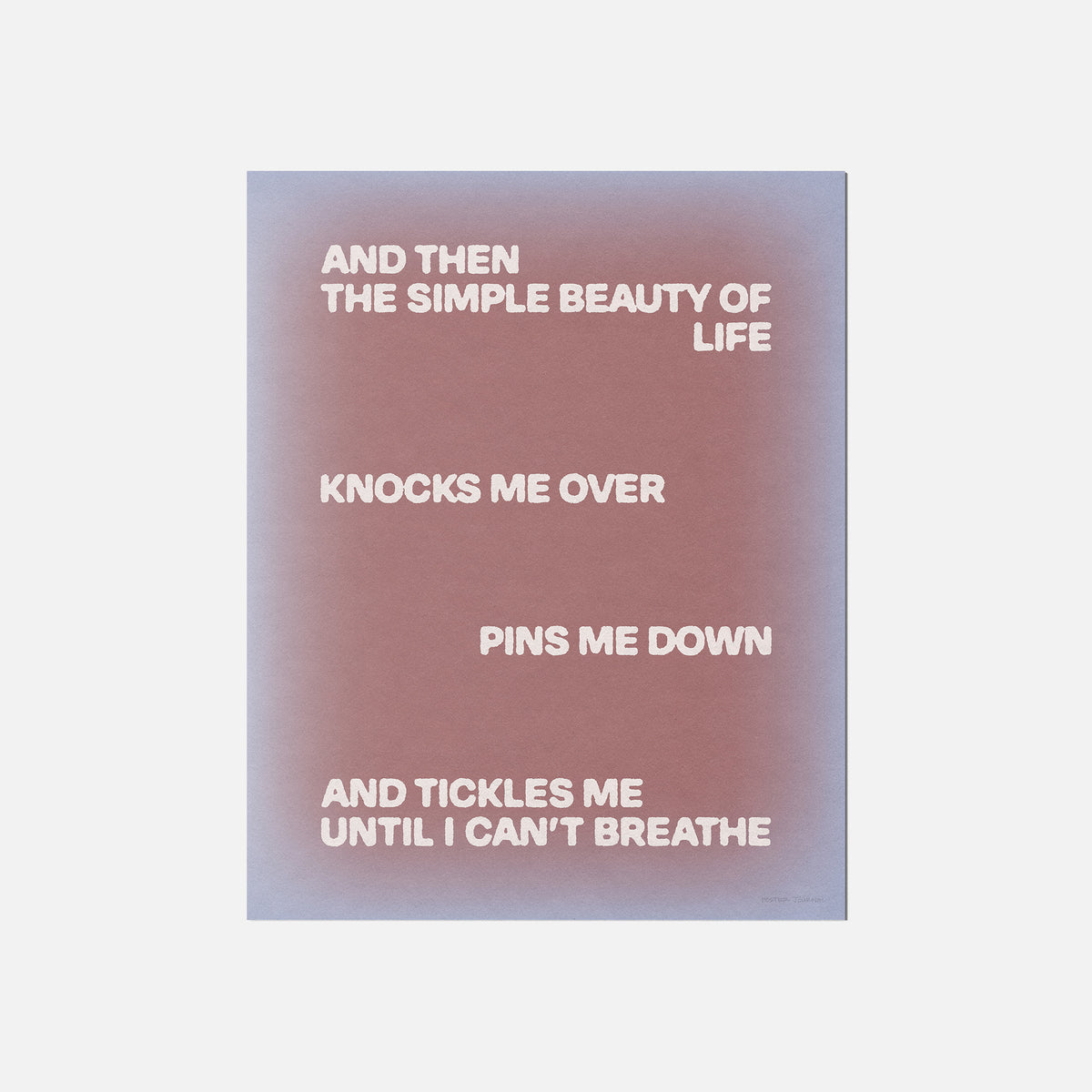 TICKLES PRINT