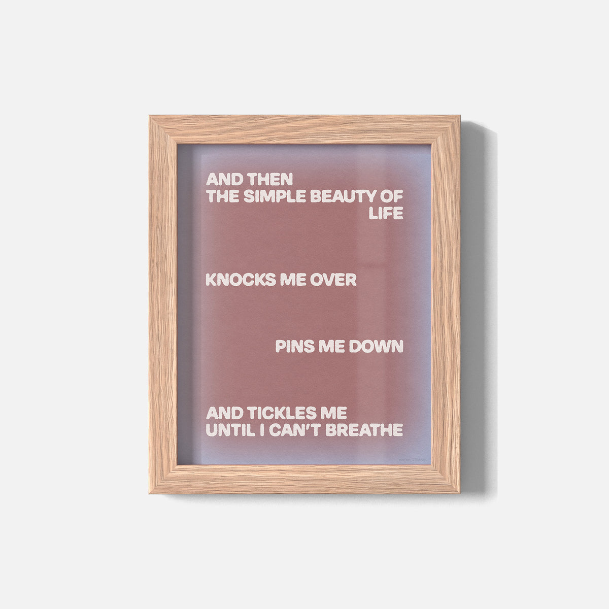 TICKLES PRINT