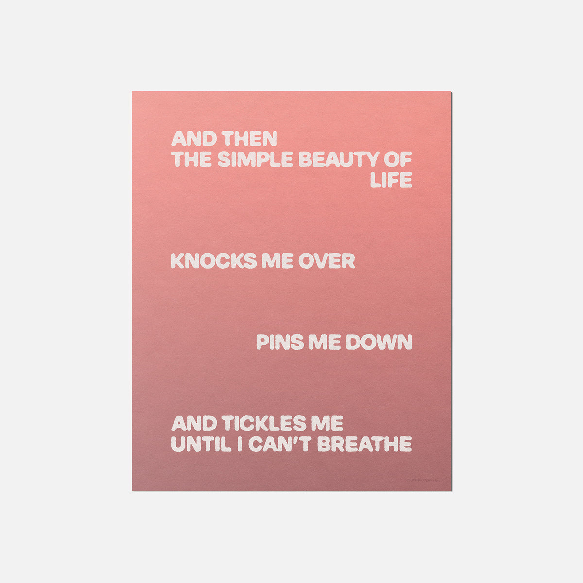 TICKLES PRINT
