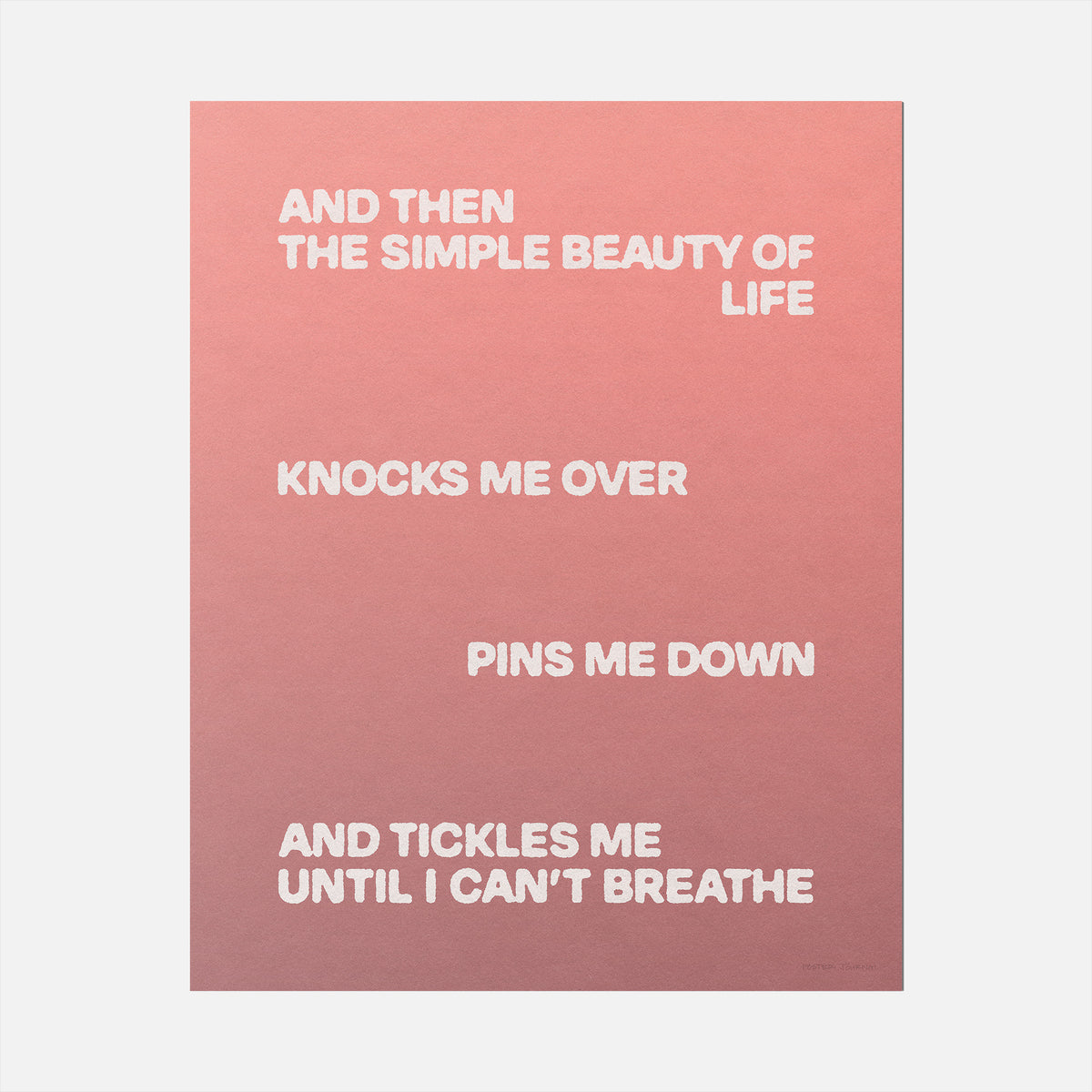 TICKLES PRINT