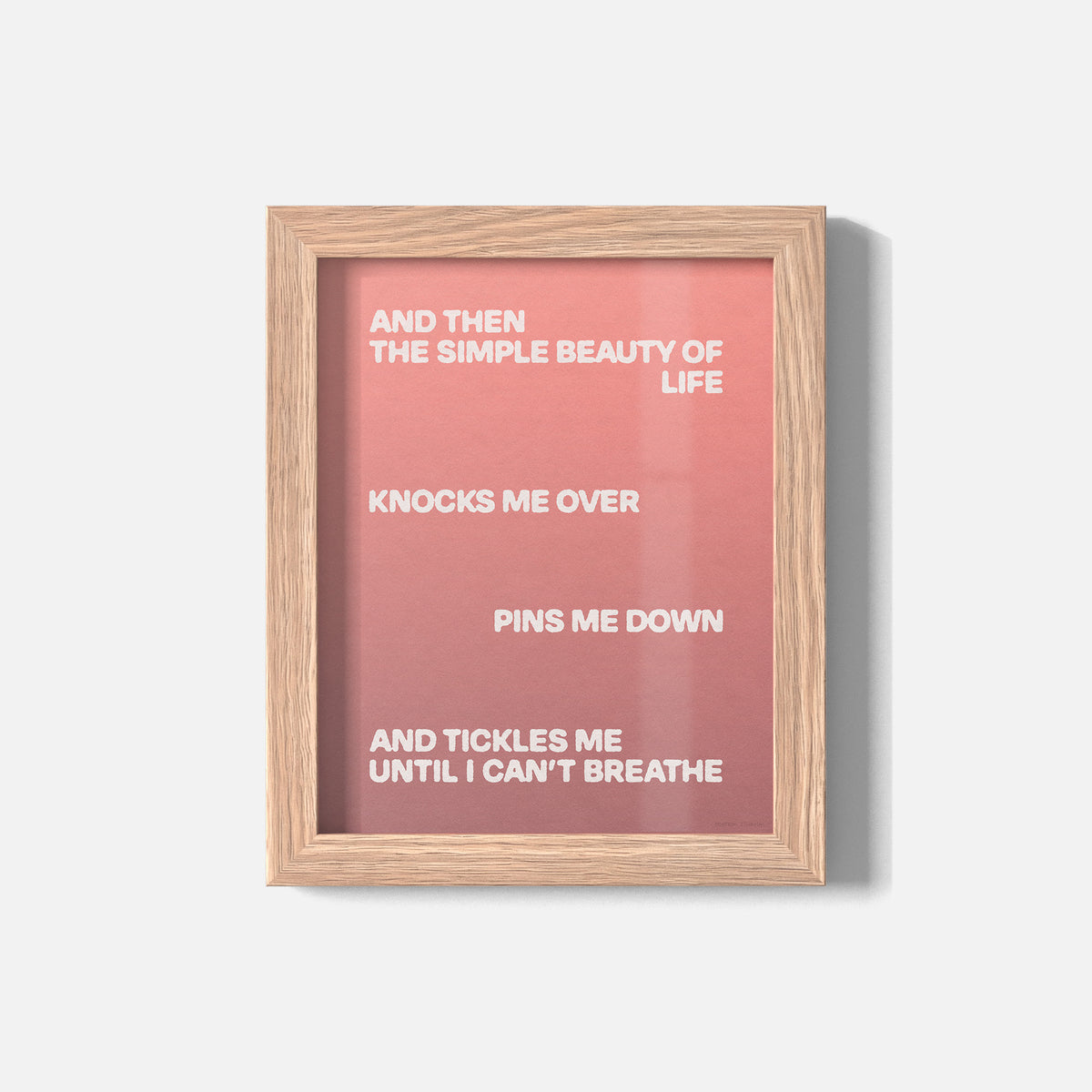 TICKLES PRINT