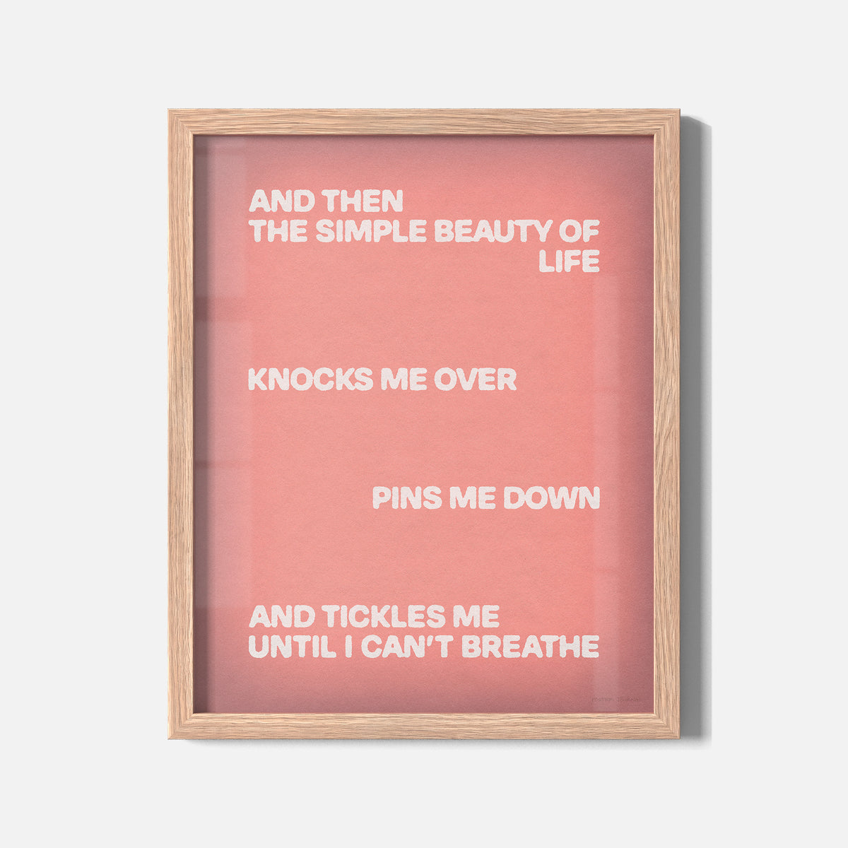 TICKLES PRINT