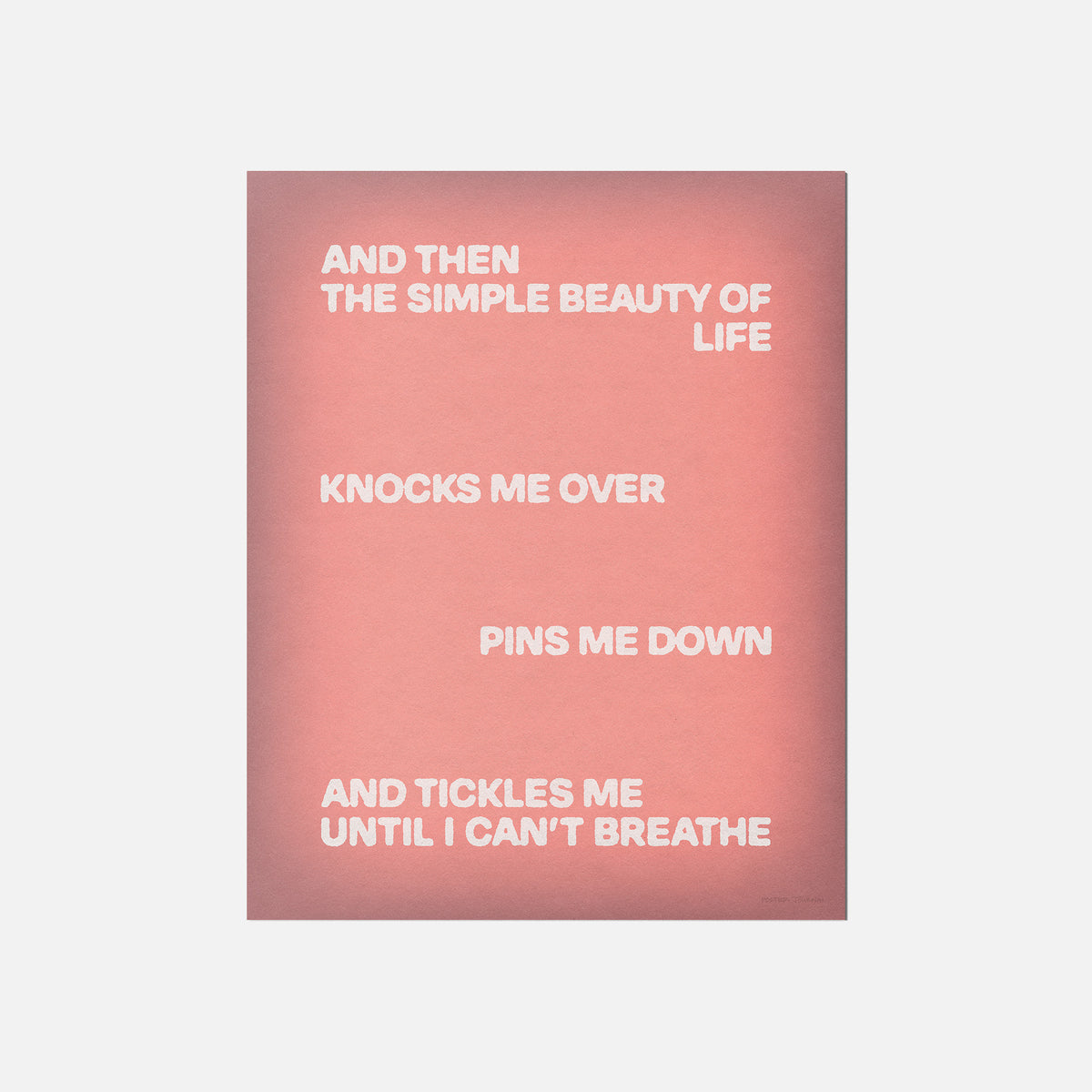 TICKLES PRINT