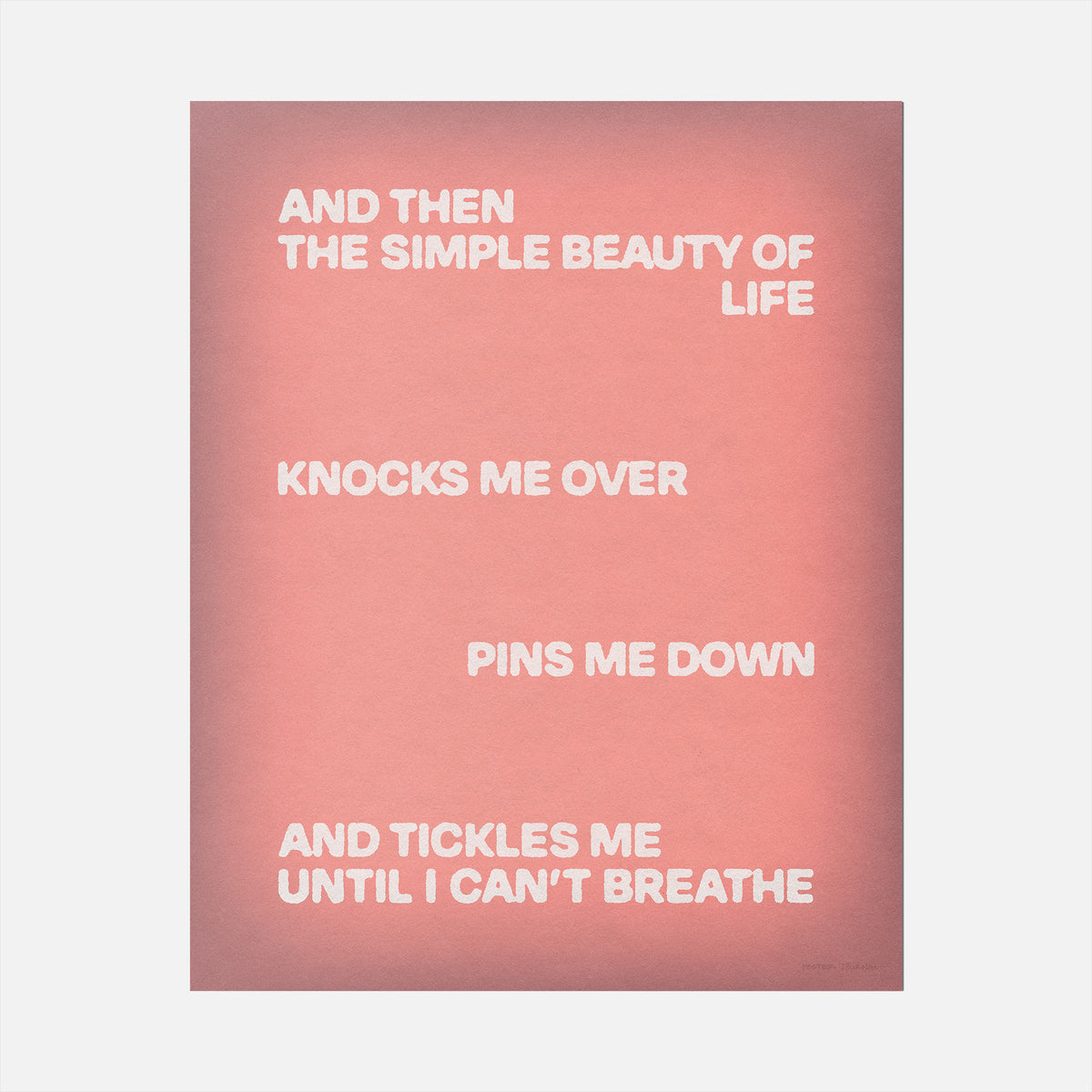 TICKLES PRINT