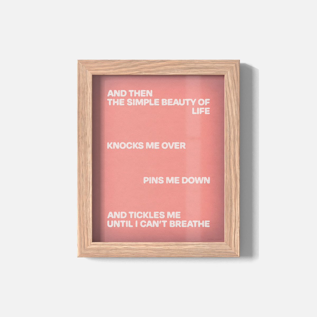 TICKLES PRINT
