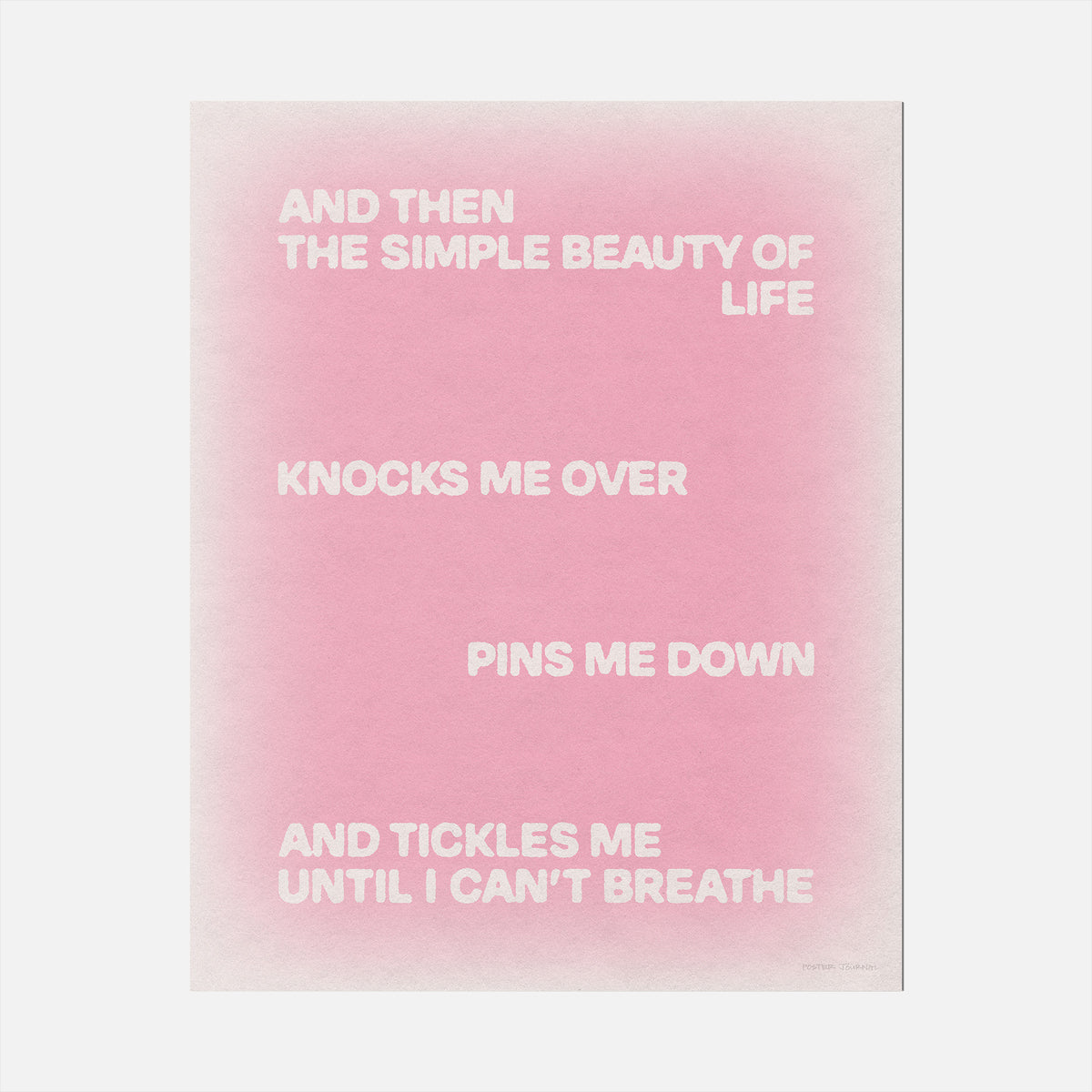 TICKLES PRINT