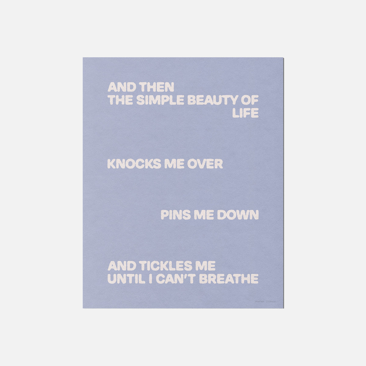 TICKLES PRINT