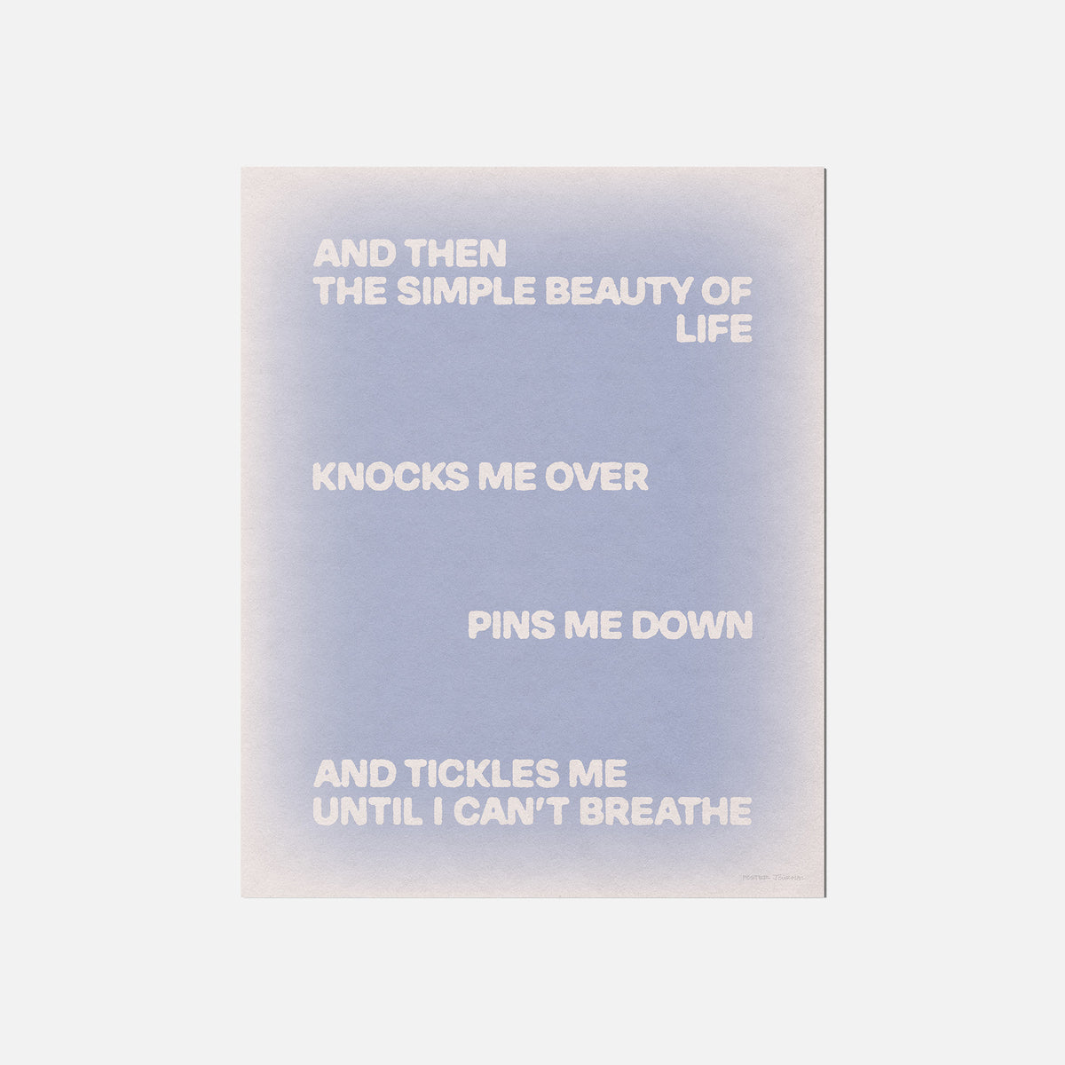 TICKLES PRINT