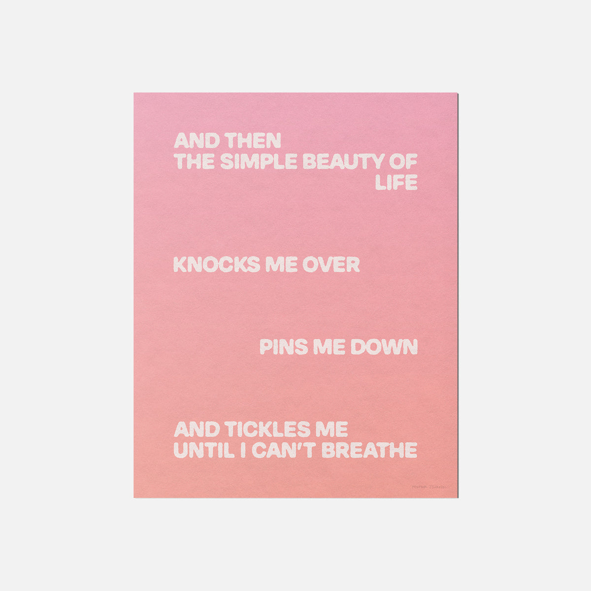 TICKLES PRINT