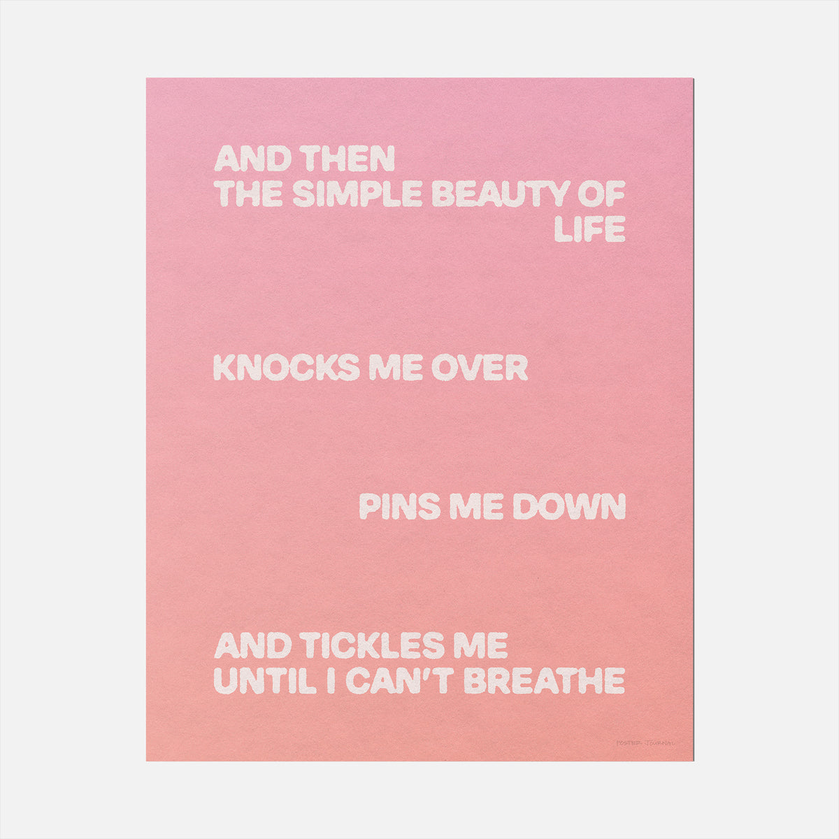 TICKLES PRINT