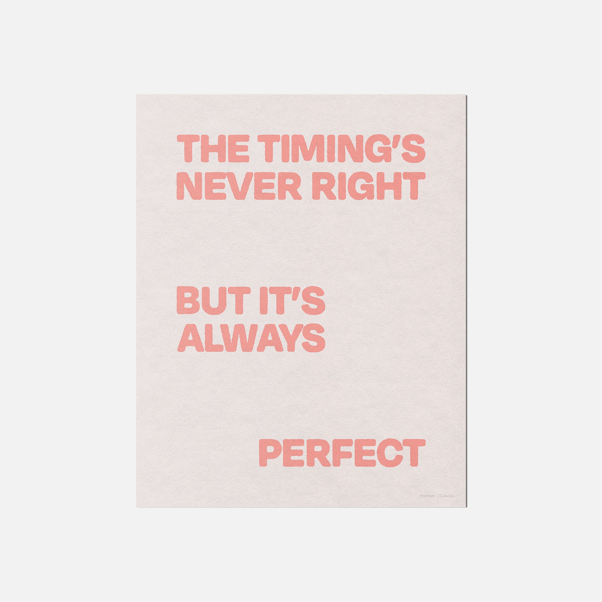 TIMING PRINT