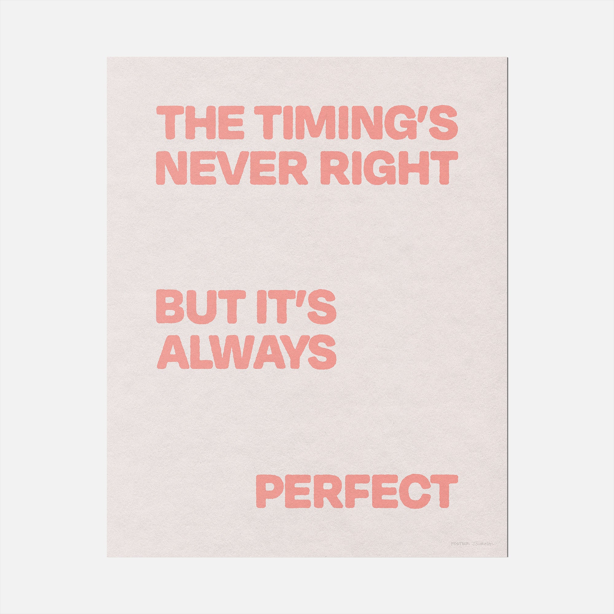 TIMING PRINT