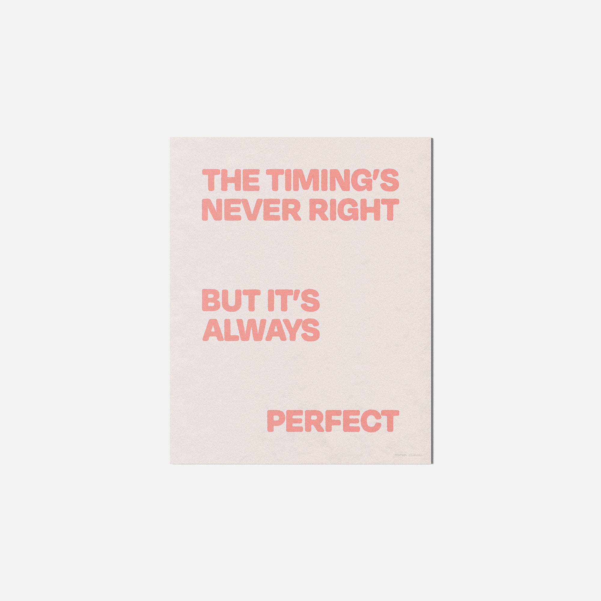 TIMING PRINT