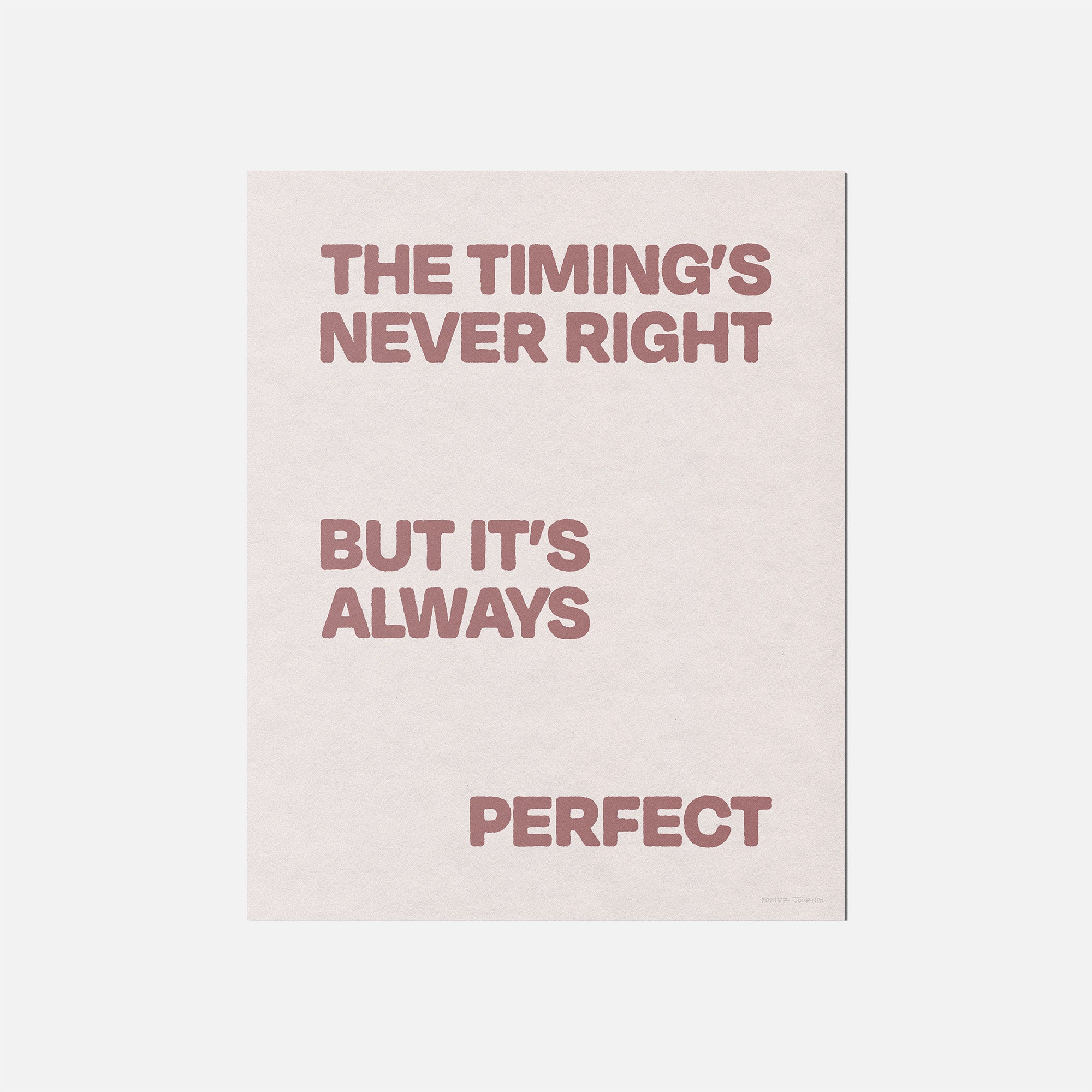 TIMING PRINT