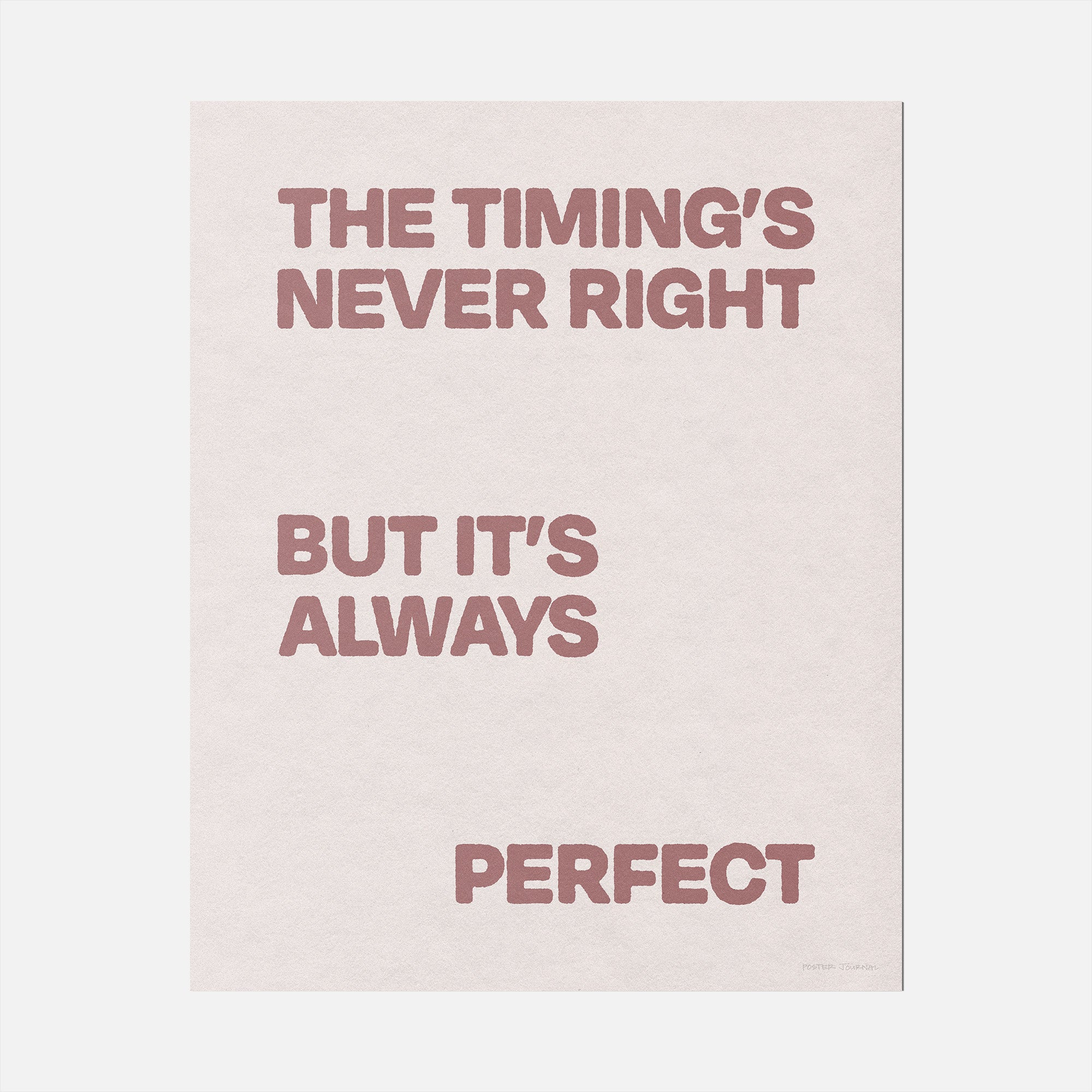 TIMING PRINT