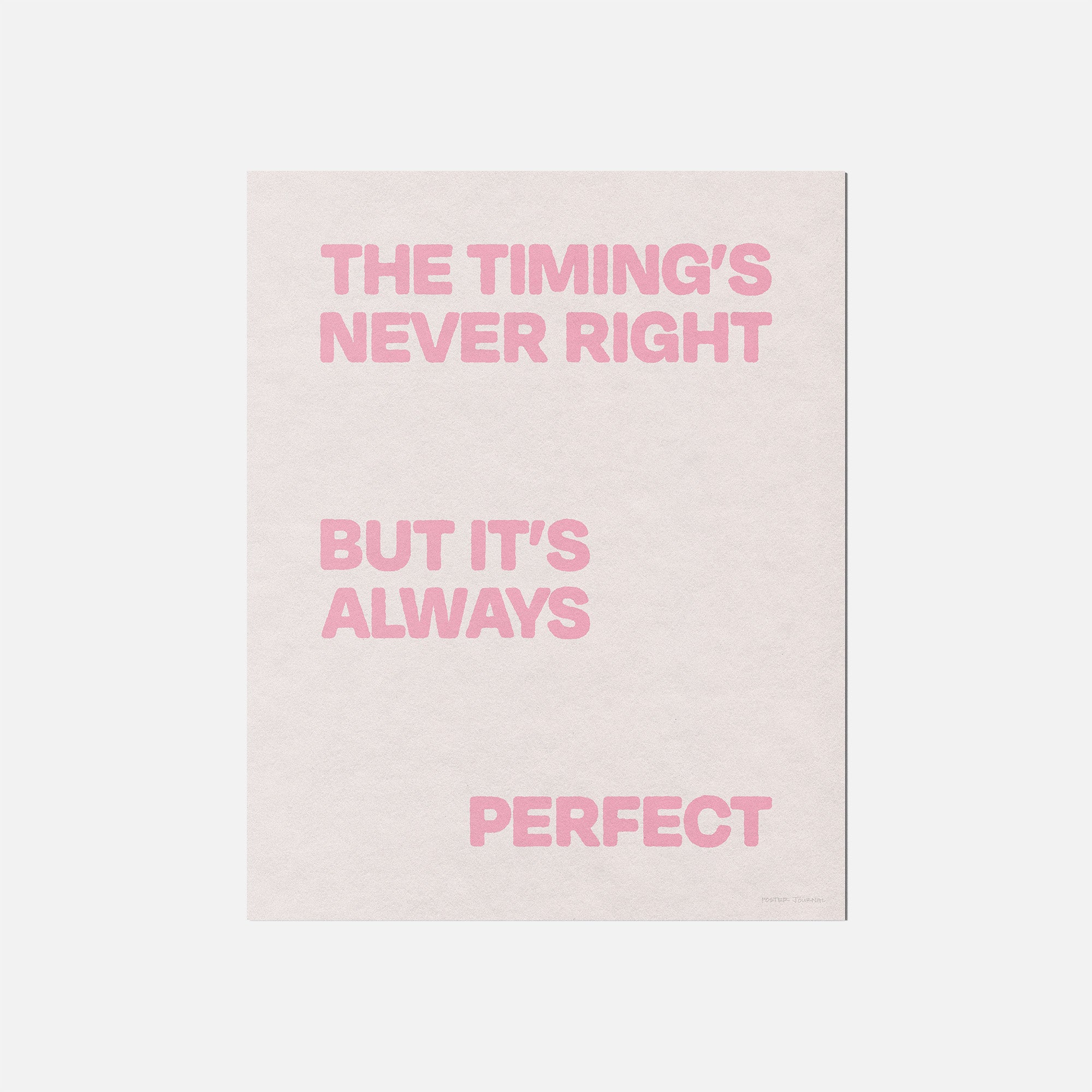 TIMING PRINT