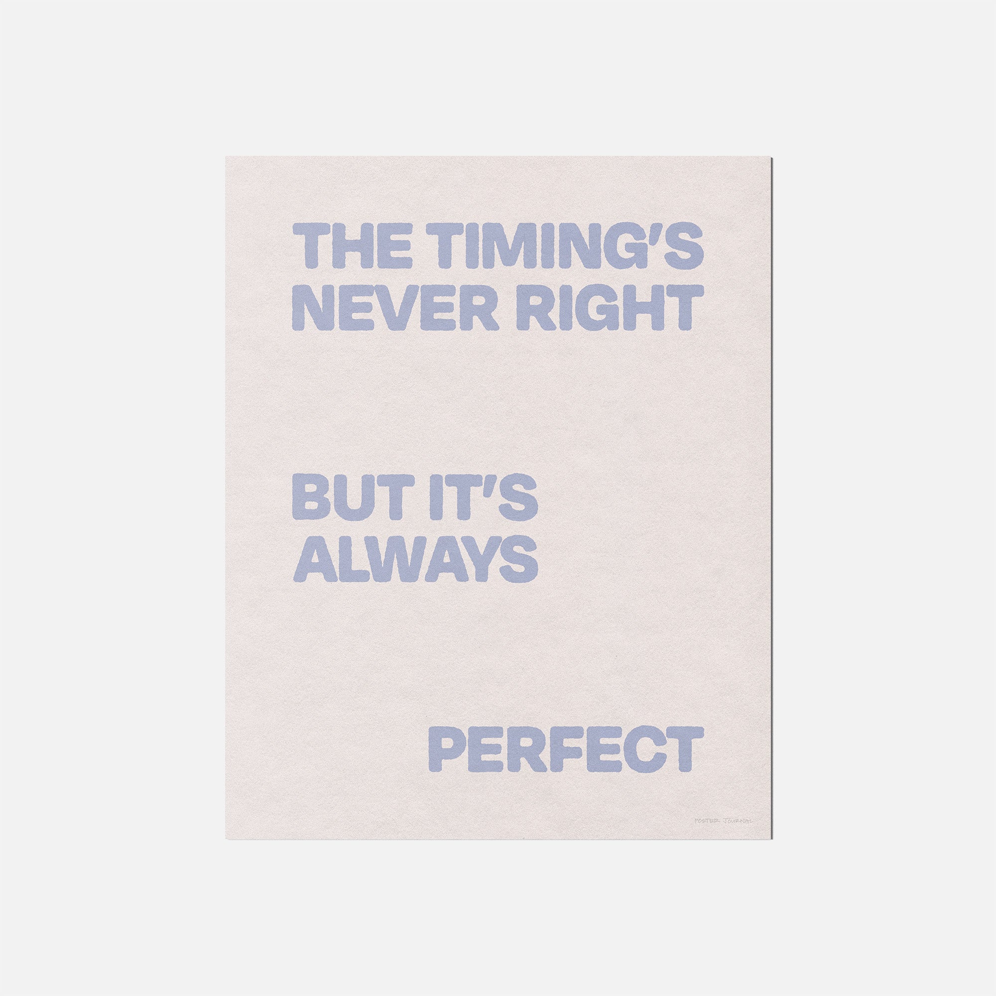 TIMING PRINT