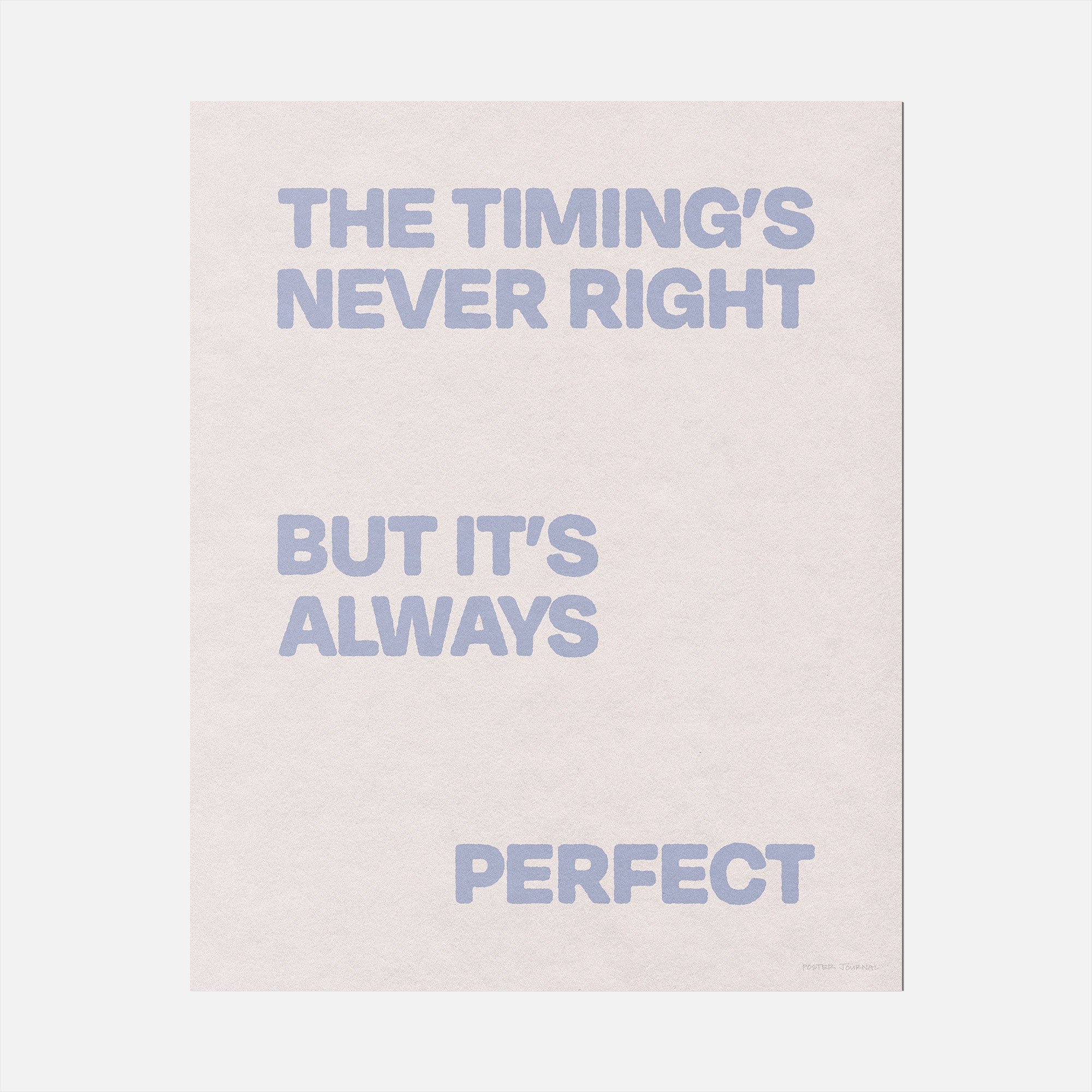 TIMING PRINT