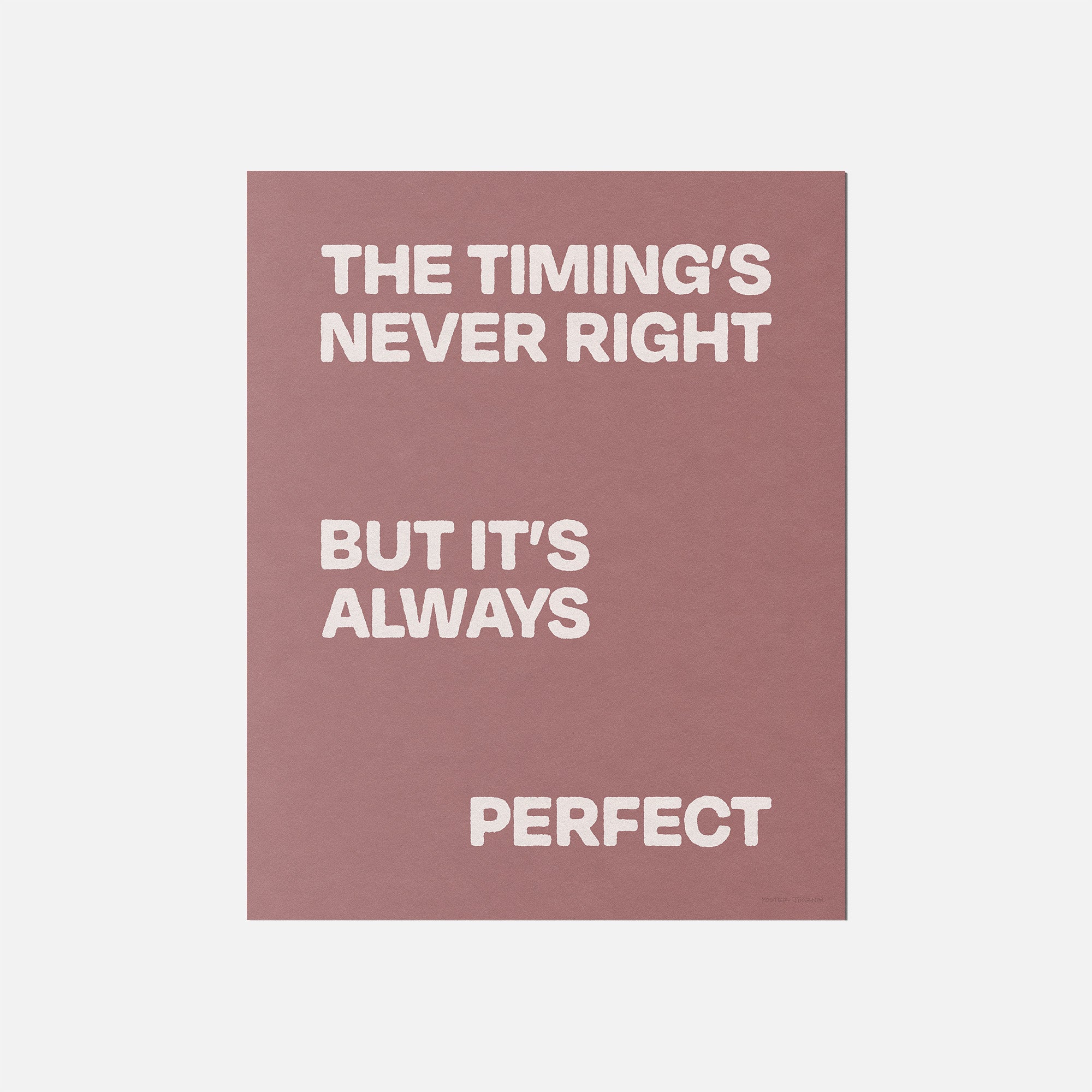 TIMING PRINT