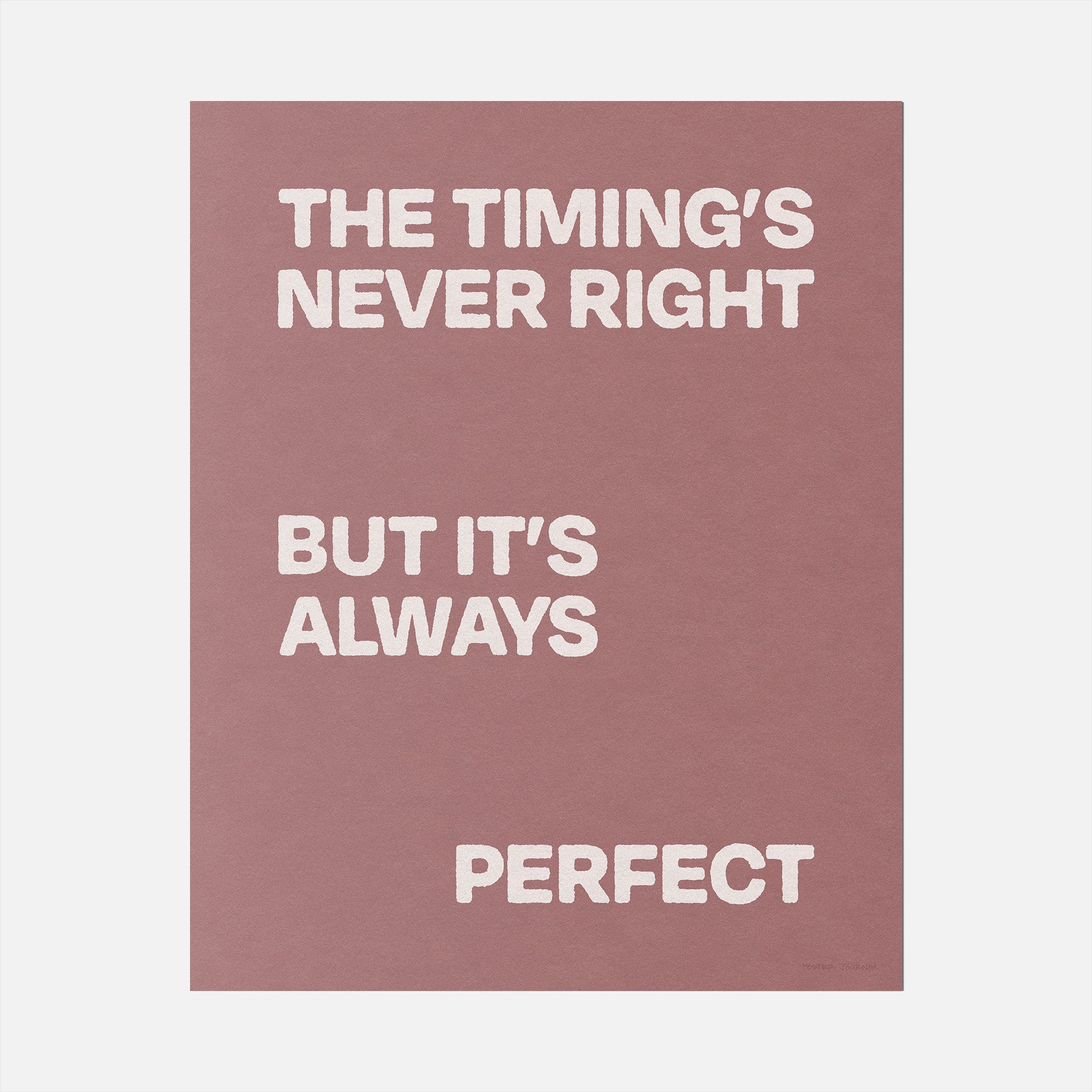 TIMING PRINT