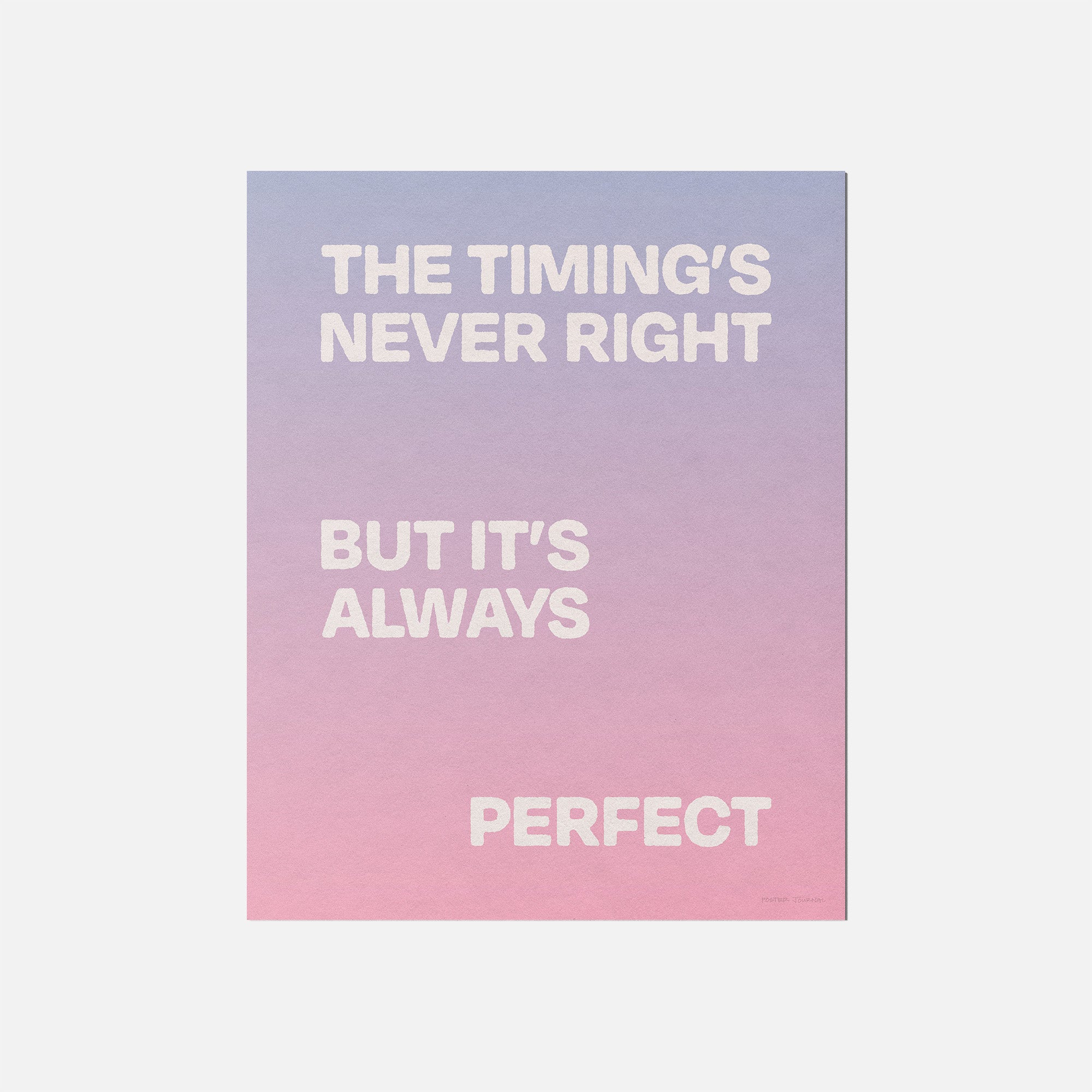 TIMING PRINT