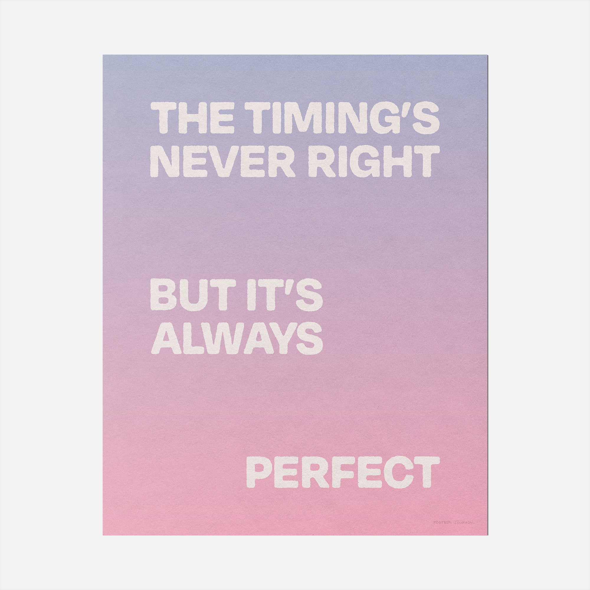 TIMING PRINT