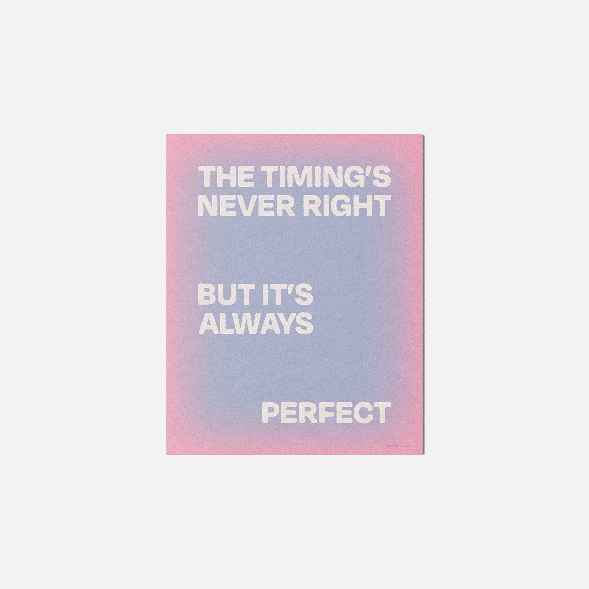 TIMING PRINT