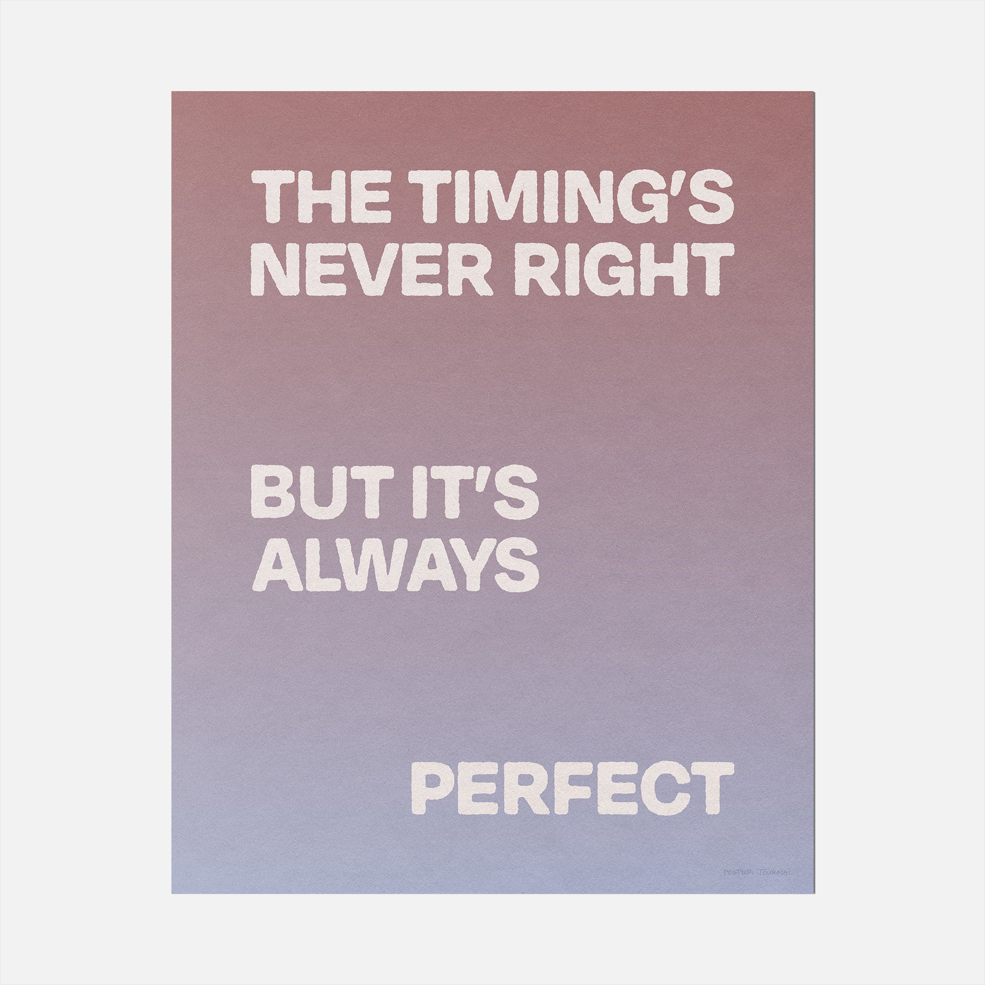TIMING PRINT