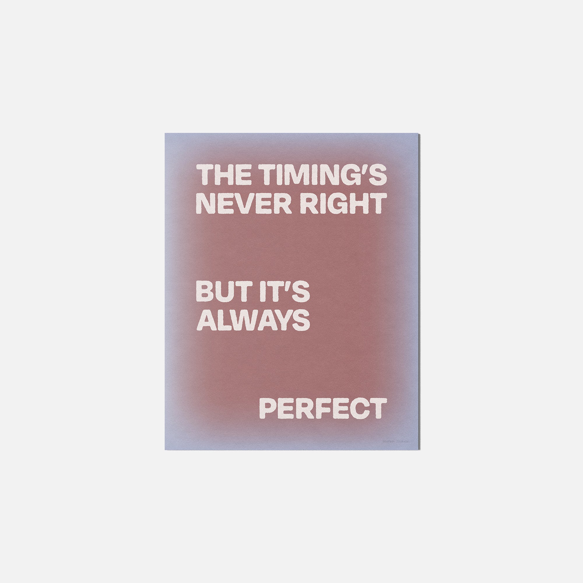 TIMING PRINT