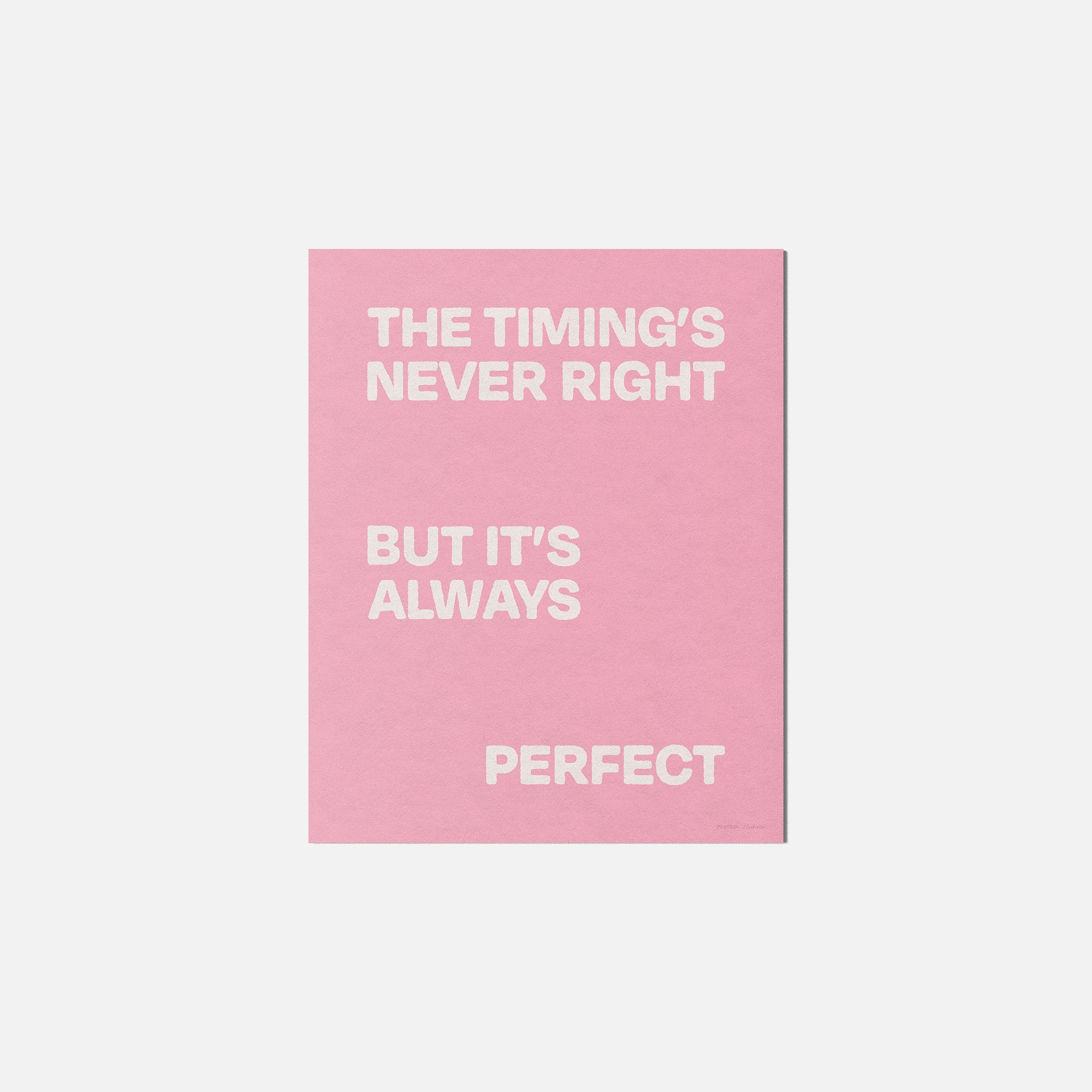 TIMING PRINT